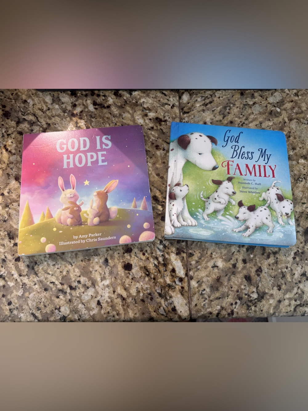 Religious Children’s Board Books / Bundle of two board books